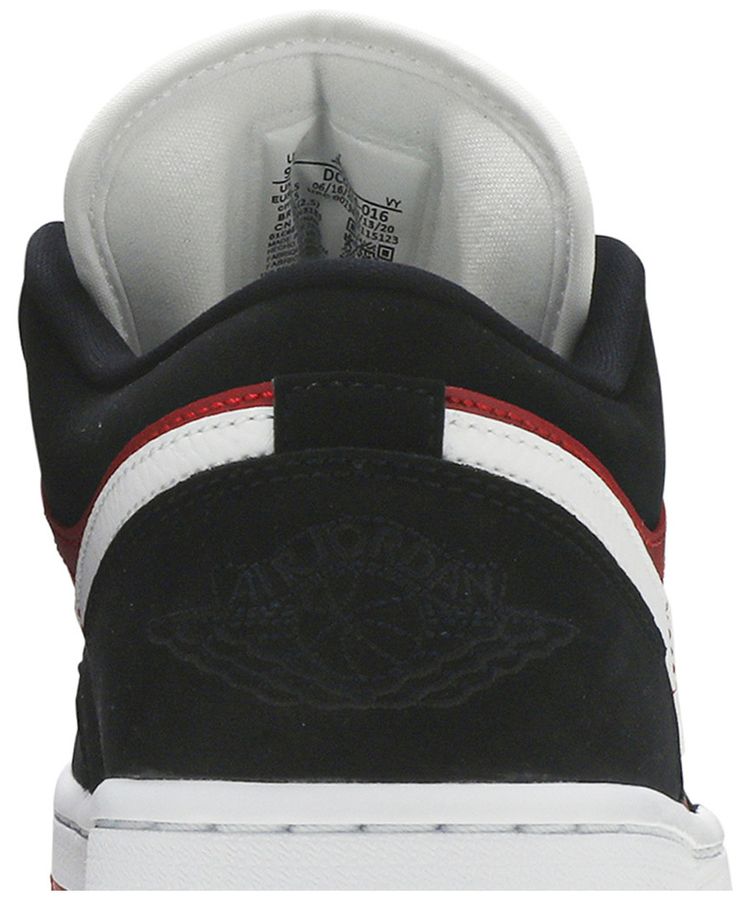 Wmns Air Jordan 1 Low Gym Red Black