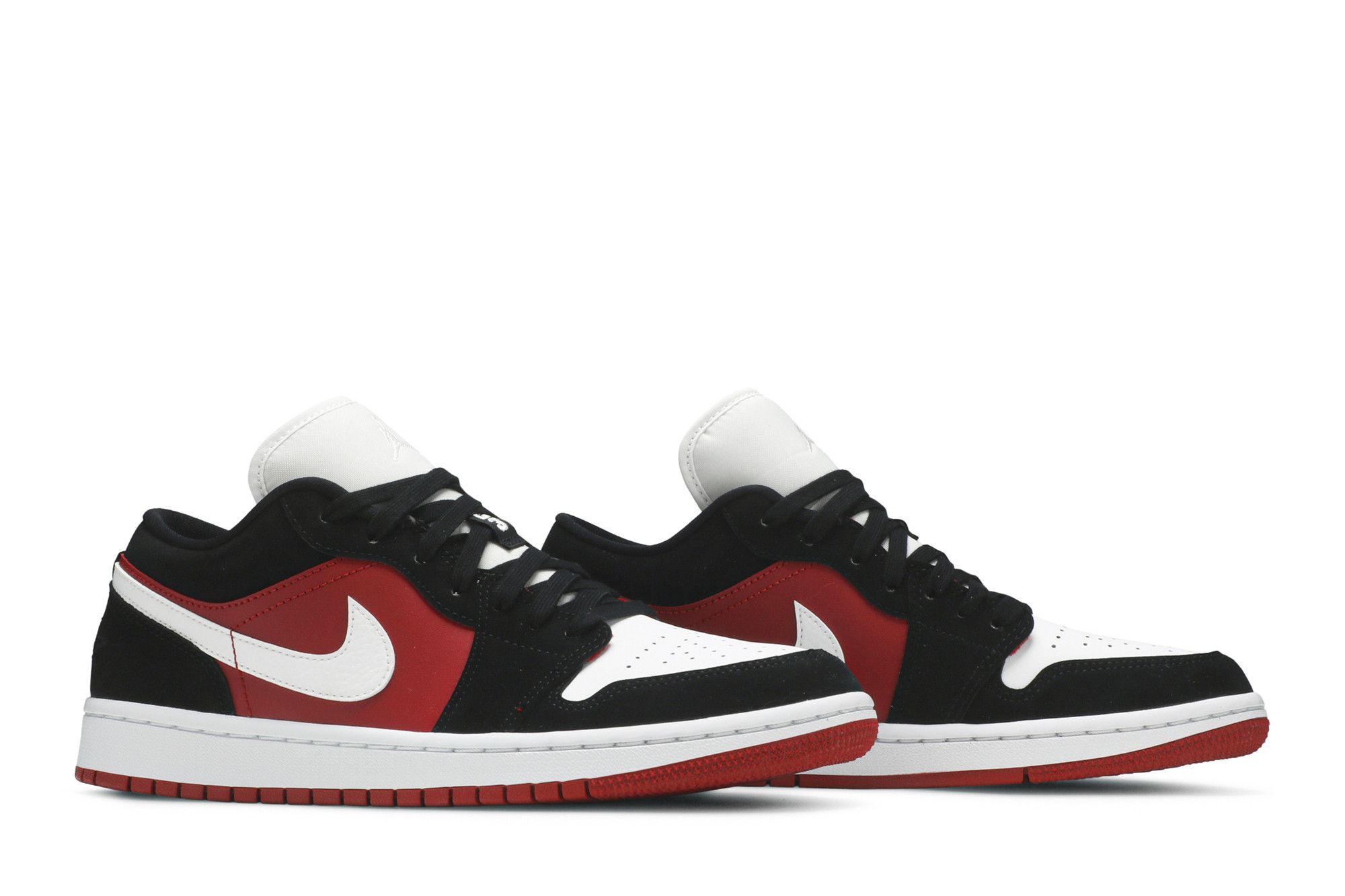 Air jordan 1 low black gym red outlet