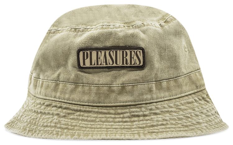 Pleasures Spank Bucket Hat Washed Khaki