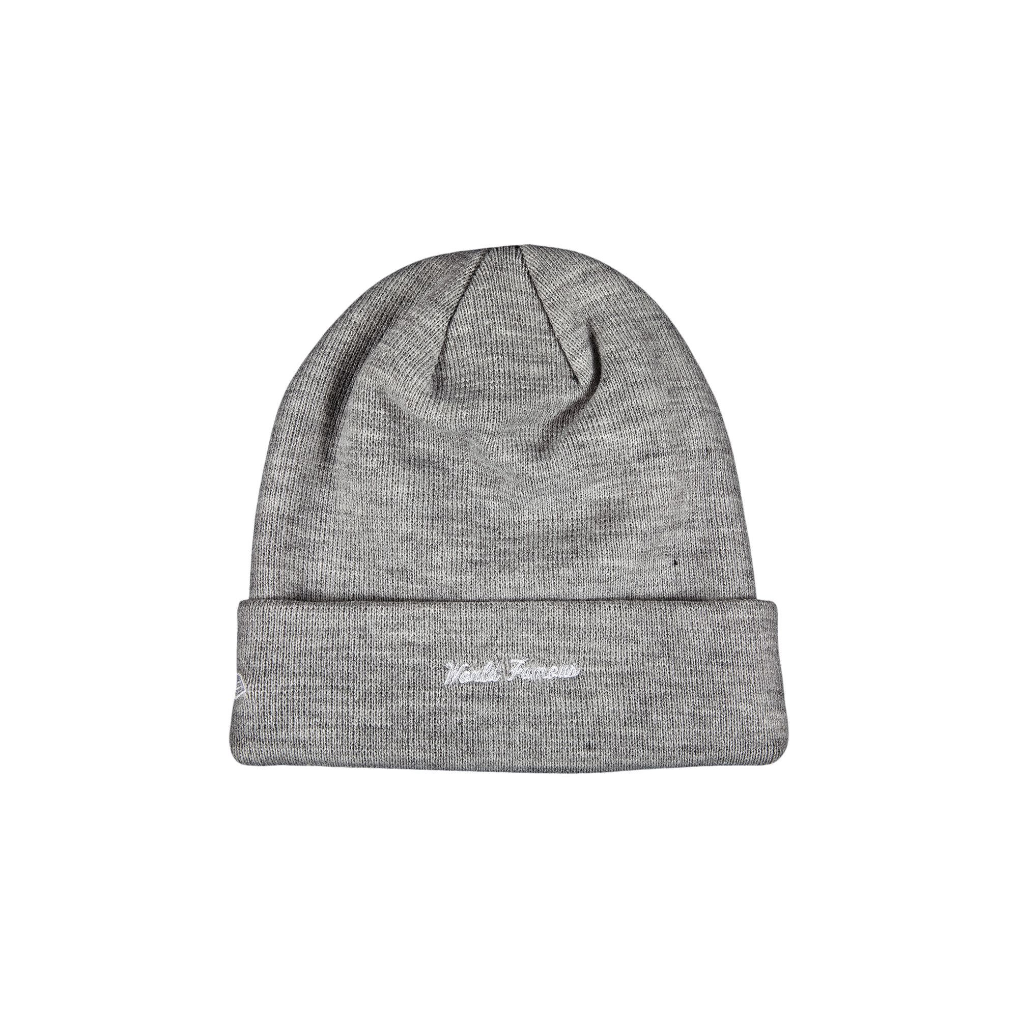 Supreme New Era Cross Box Logo Beanie Heather Grey - FW20 - US