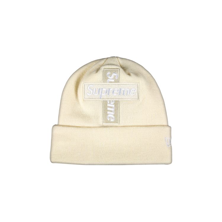 Buy Supreme x New Era Cross Box Logo Beanie 