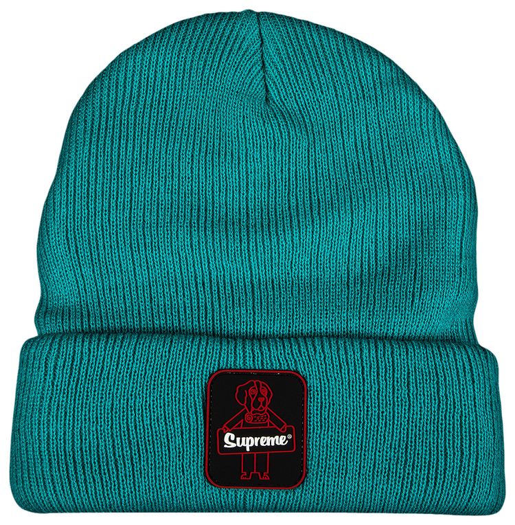 Supreme x RefrigiWear Beanie Bright Teal