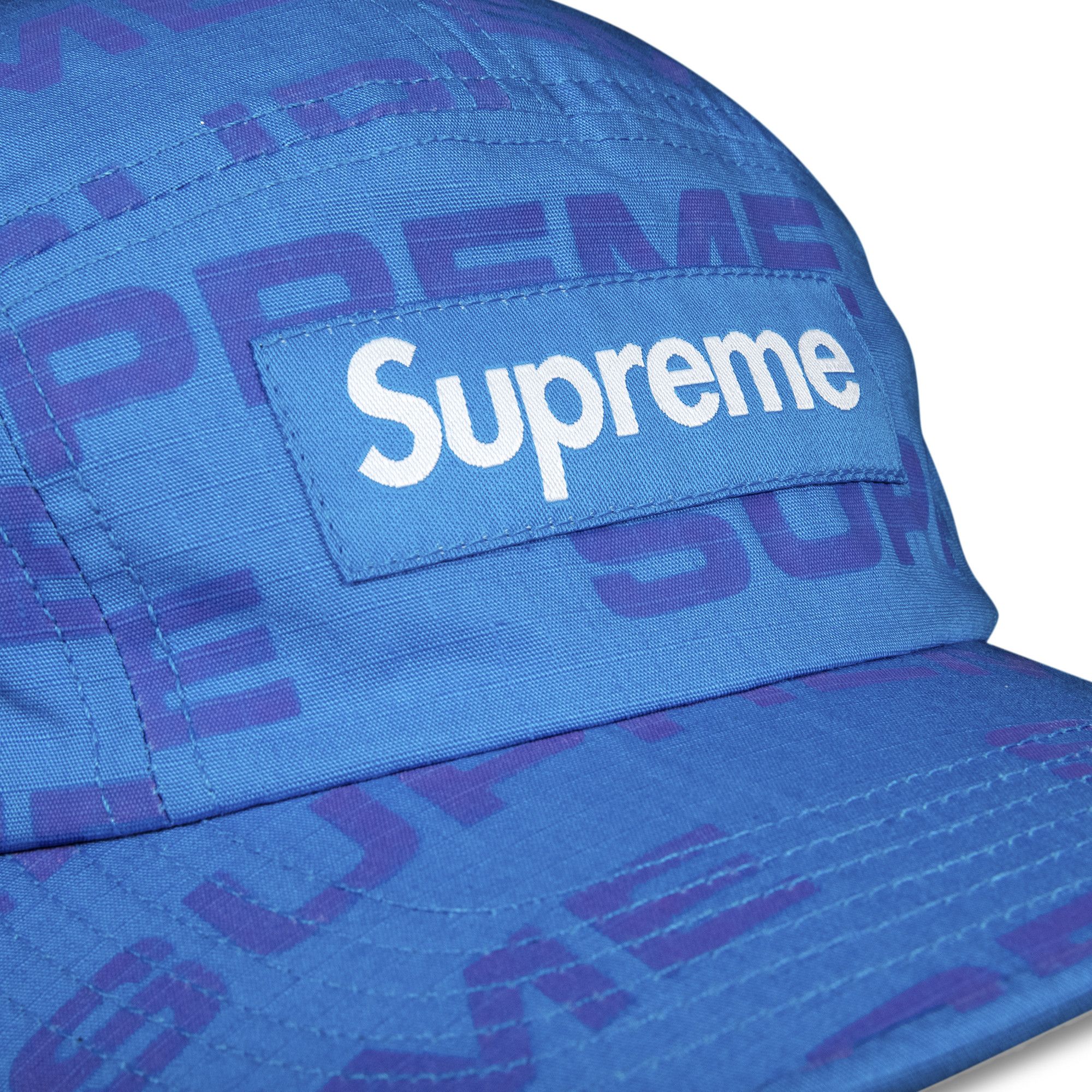 Buy Supreme Reactive Print Camp Cap 'Blue' - FW20H41 BLUE | GOAT