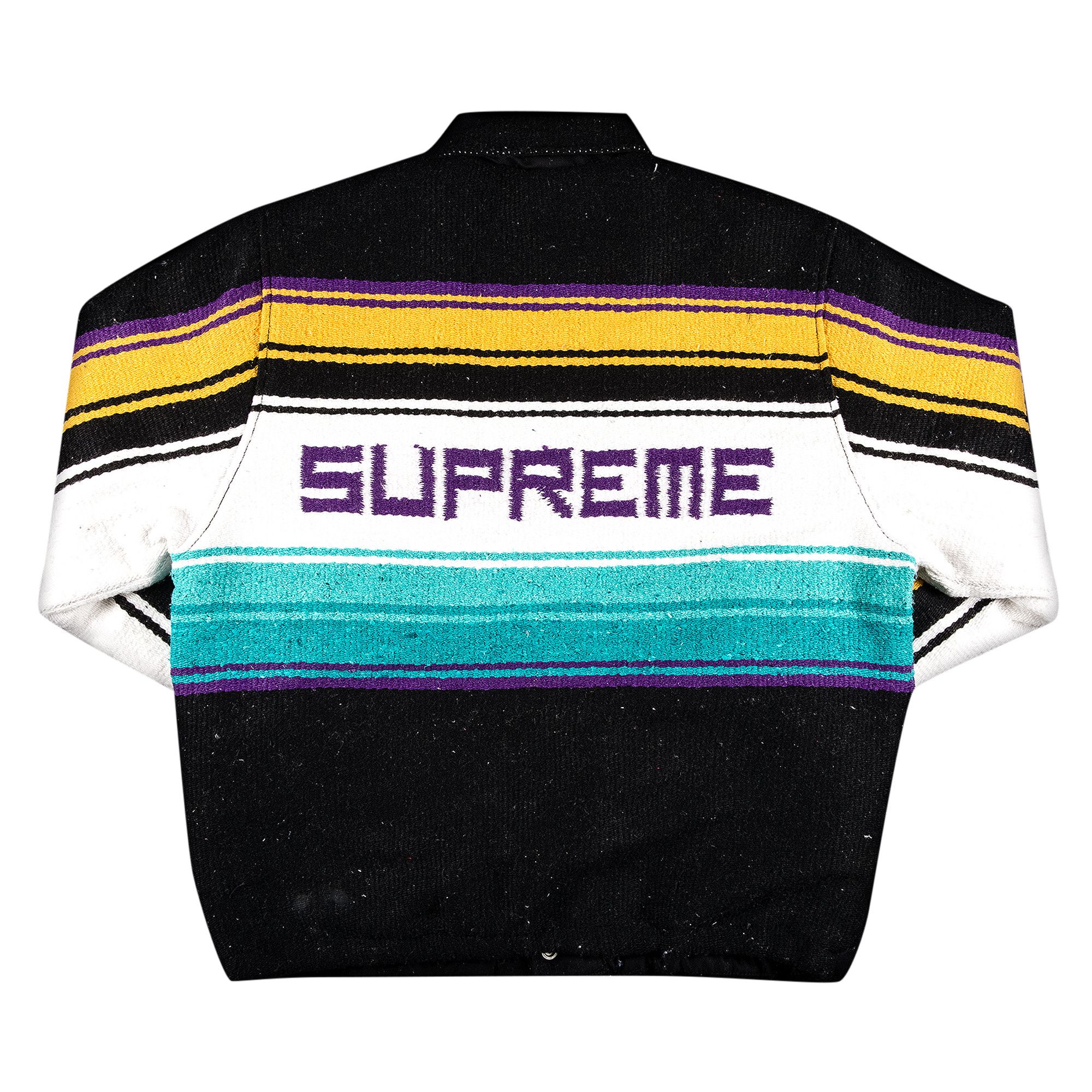 Buy Supreme Tlaxcala Blanket Jacket 'Black' - FW20J21 BLACK | GOAT