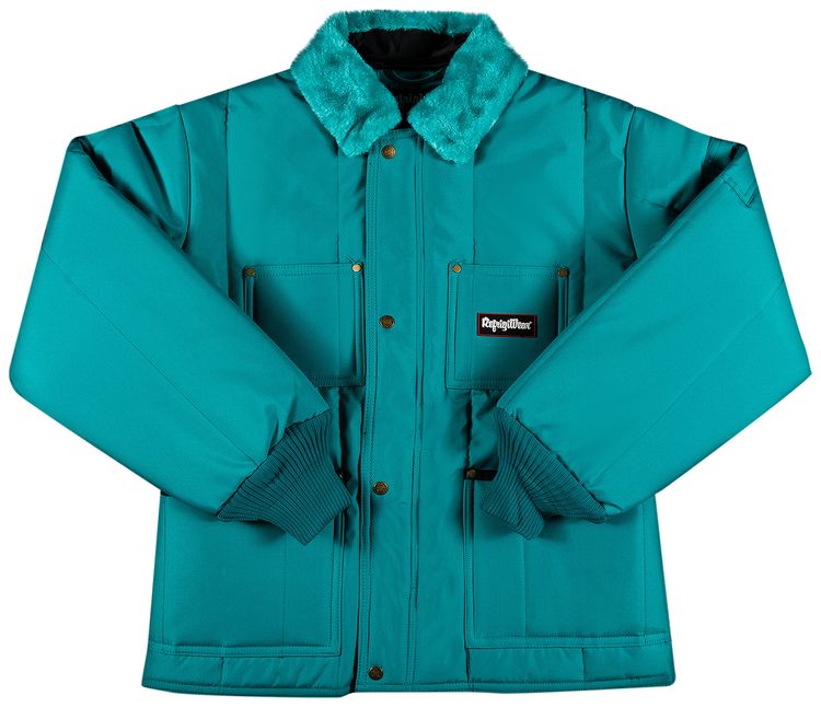 Supreme x RefrigiWear Insulated Iron Tuff Jacket Bright Teal