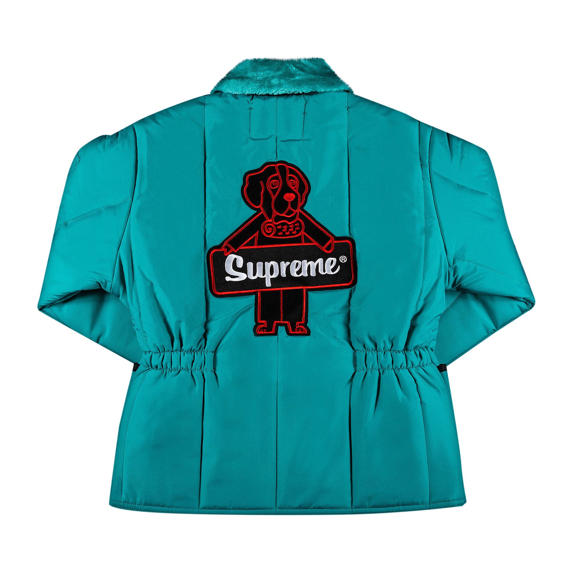 Buy Supreme x RefrigiWear Insulated Iron-Tuff Jacket 'Bright Teal