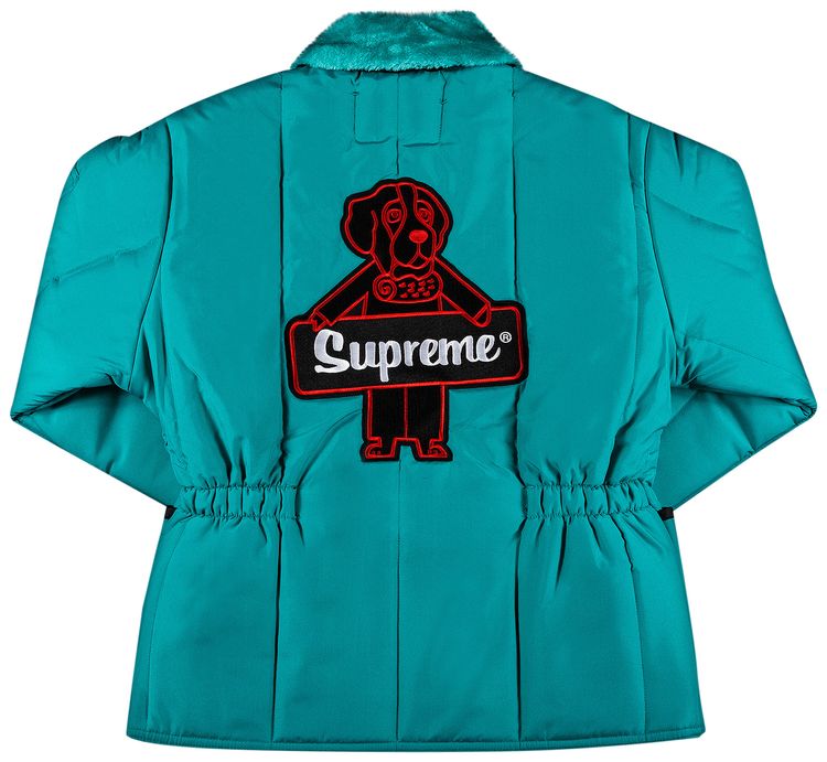 Supreme x RefrigiWear Insulated Iron Tuff Jacket Bright Teal