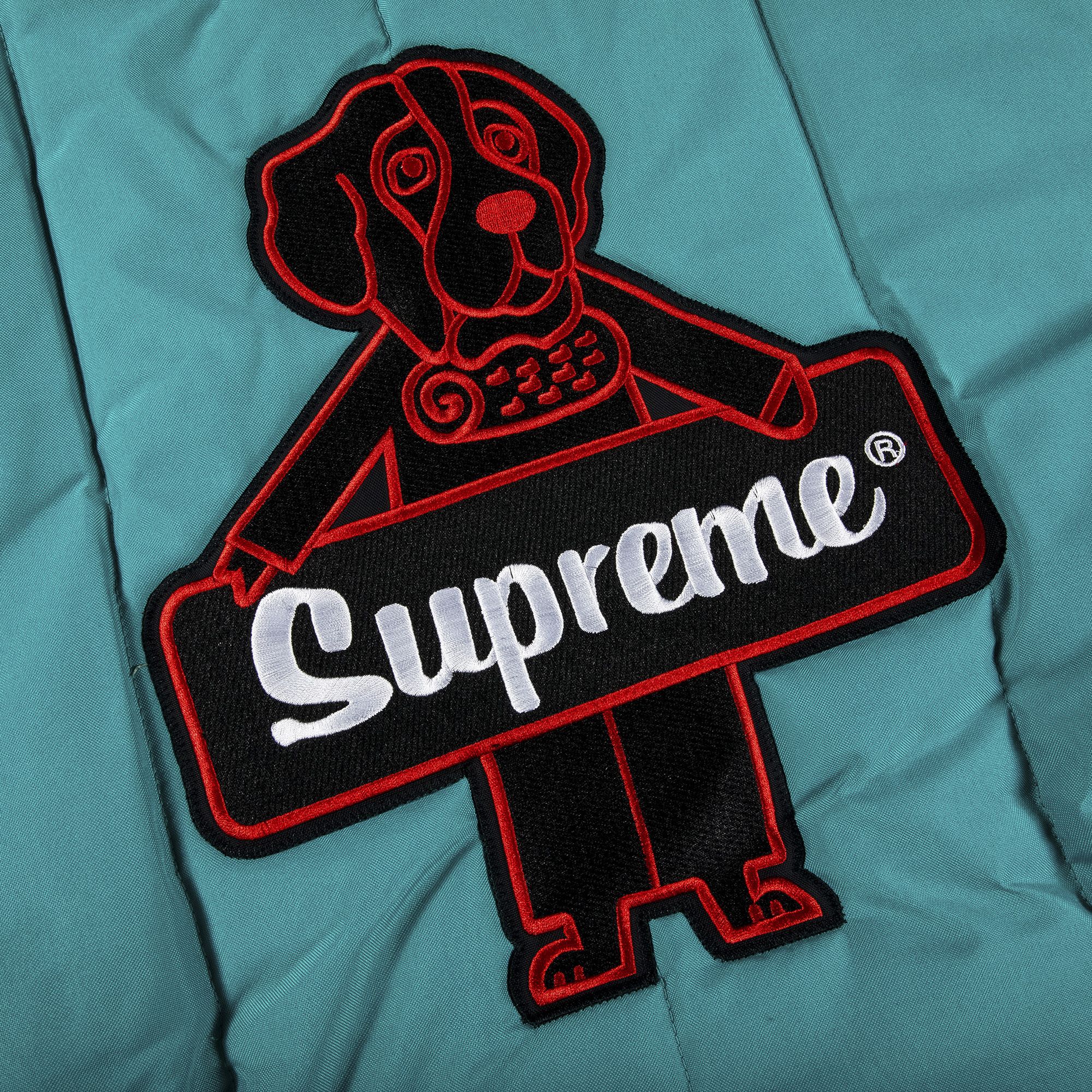 Buy Supreme x RefrigiWear Insulated Iron-Tuff Jacket 'Bright Teal