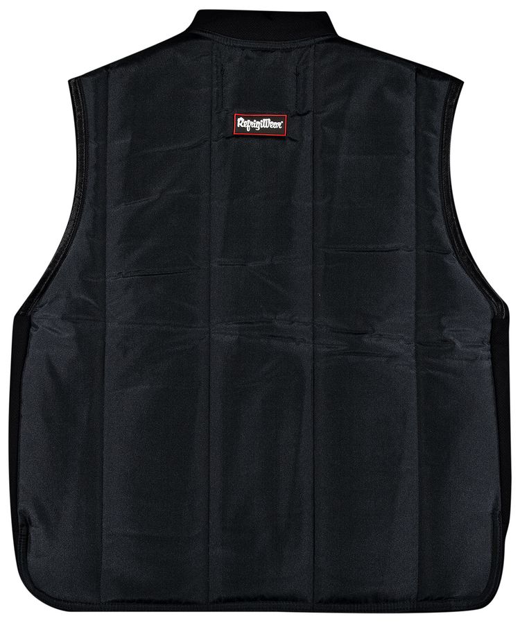 Supreme x RefrigiWear Insulated Iron Tuff Vest Black