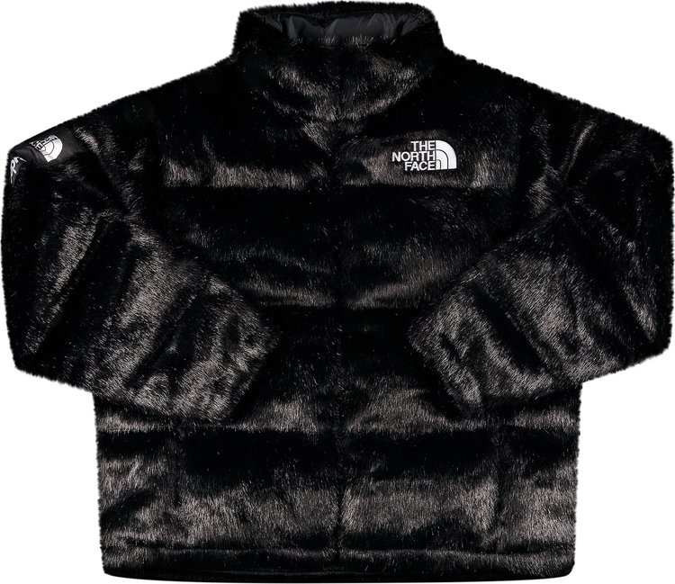 Supreme x The North Face Faux Fur Nuptse Jacket 'Black'