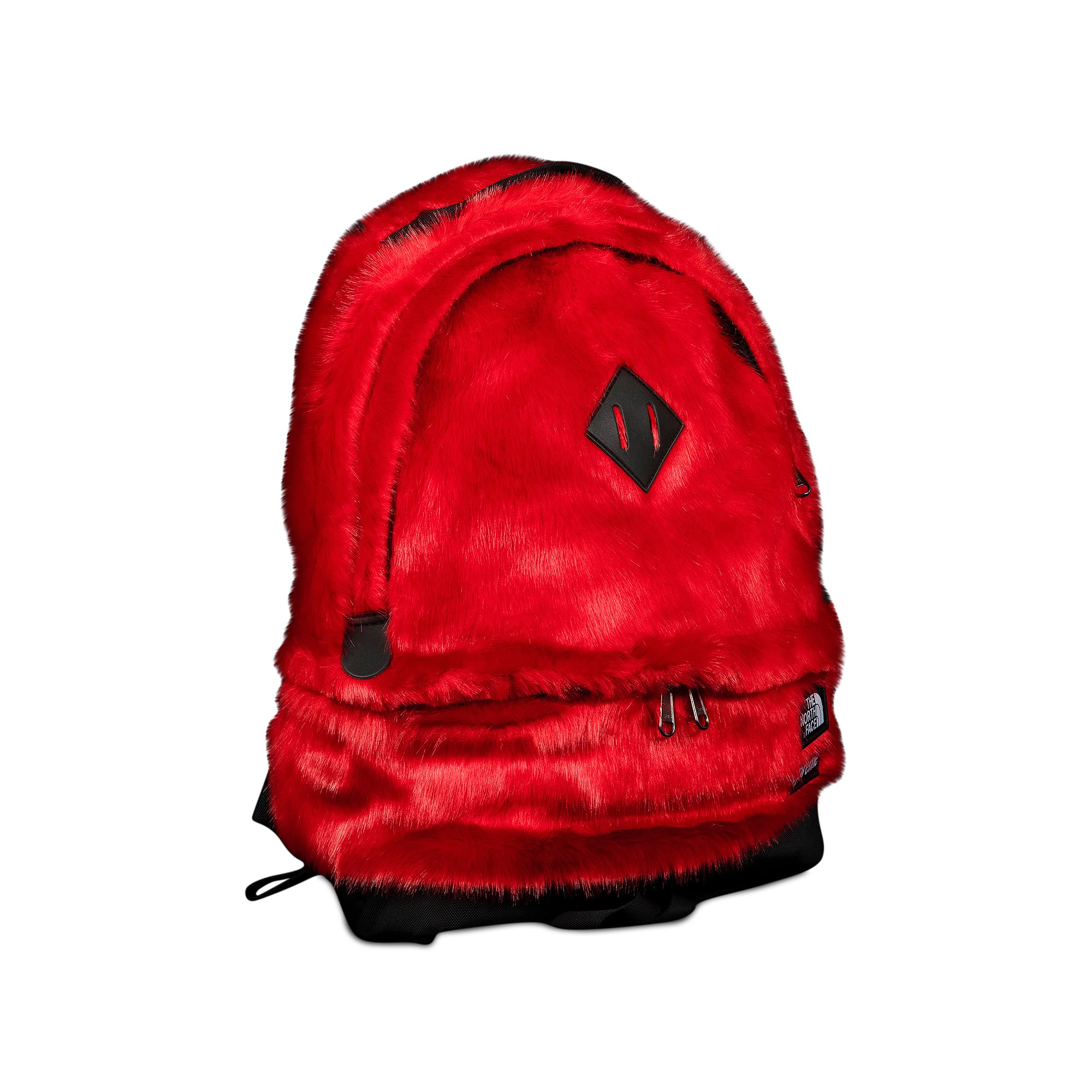 Supreme x The North Face Faux Fur Backpack 'Red'