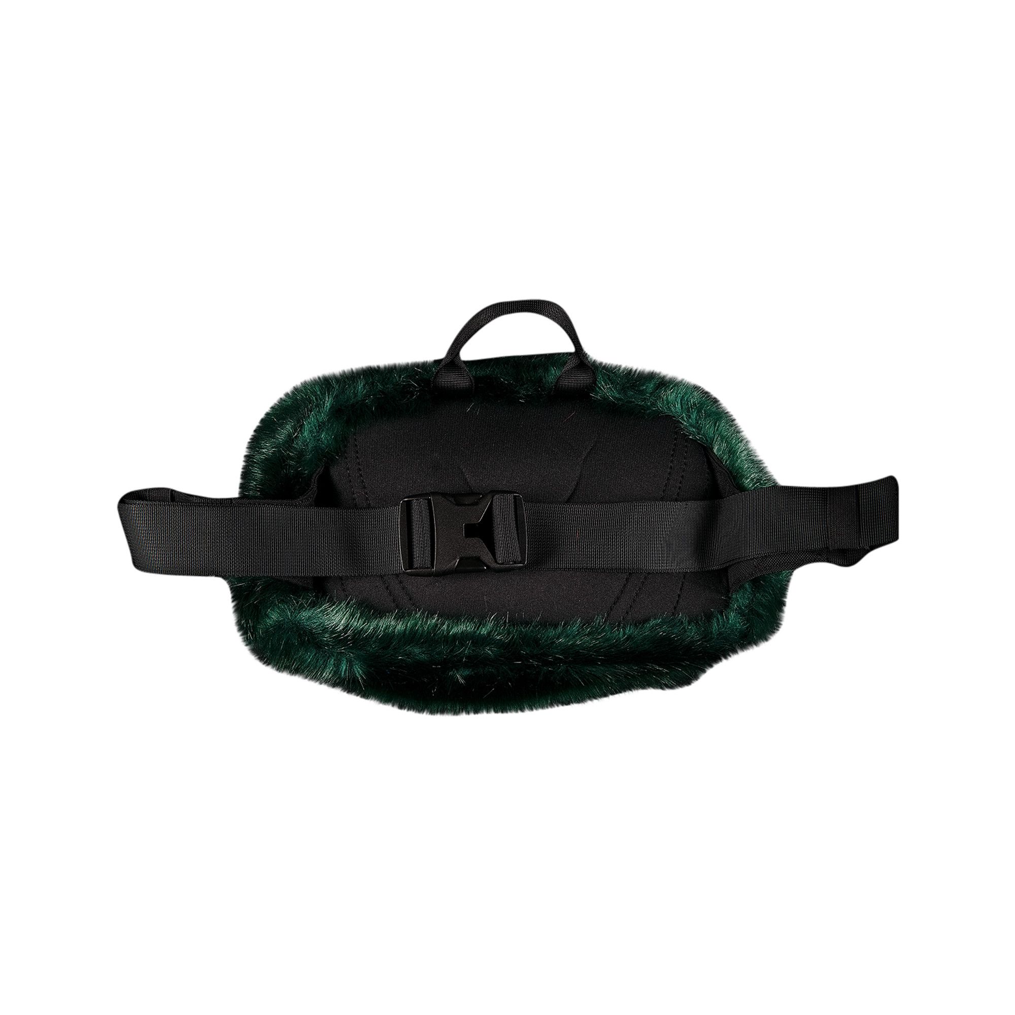Supreme x The North Face Faux Fur Waist Bag 'Green'