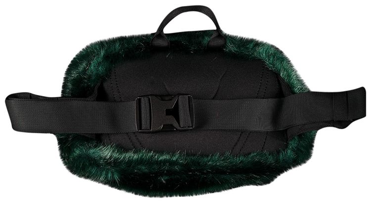 Supreme x The North Face Faux Fur Waist Bag Green