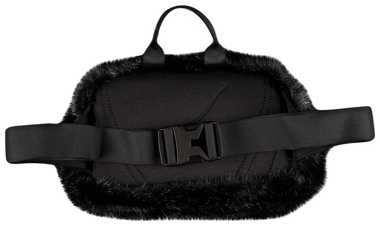 Supreme x The North Face Faux Fur Waist Bag Black