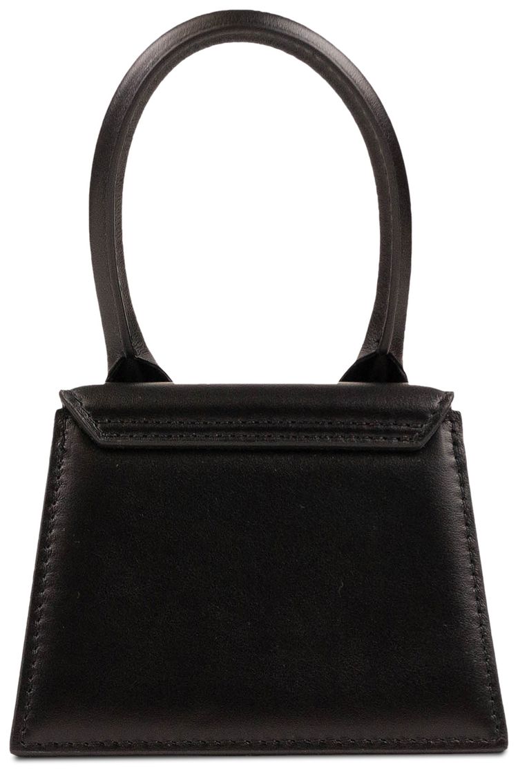 Jacquemus Leather Le Chiquito Mini Crossbody Bag Black
