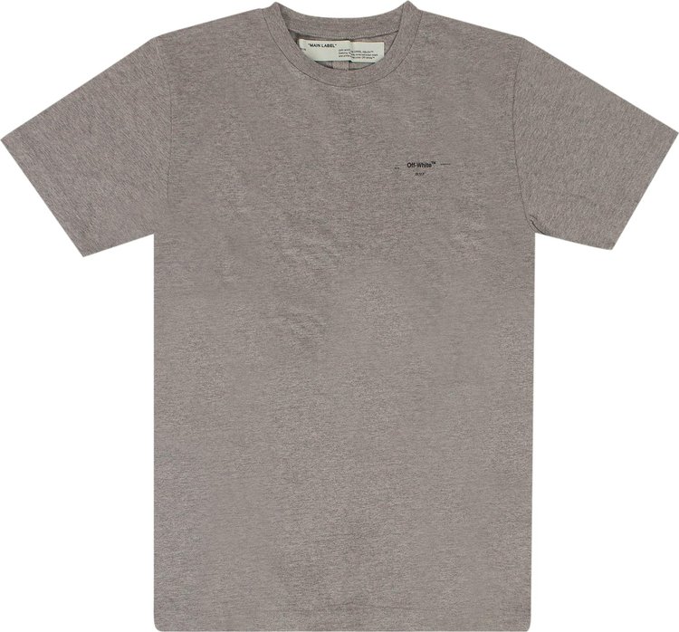 Off-White Short-Sleeve T-Shirt 'Gray'