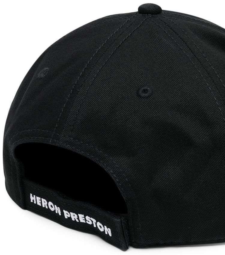 Heron Preston Heron Emboidery Baseball Cap BlackLight Blue