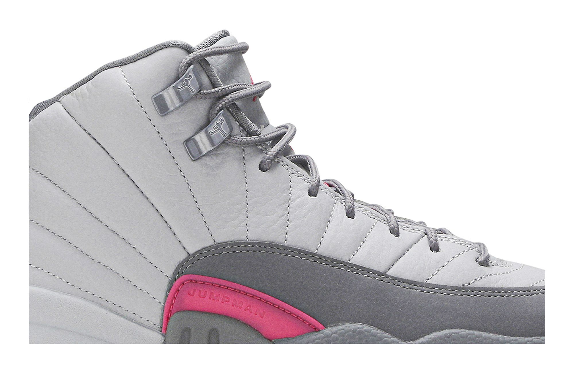 Jordan retro 12 pink and grey new arrivals