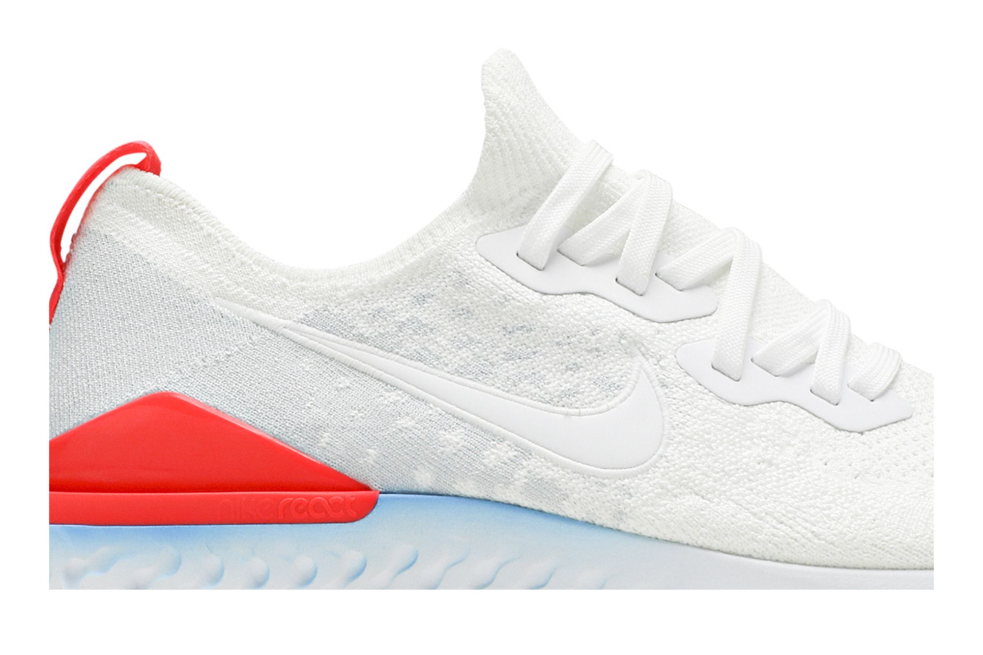 Buy Epic React Flyknit 2 Blue Hero Bright Crimson CJ7794 146 GOAT