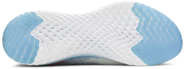 Nike Epic React Flyknit 2 Blue Hero Bright Crimson