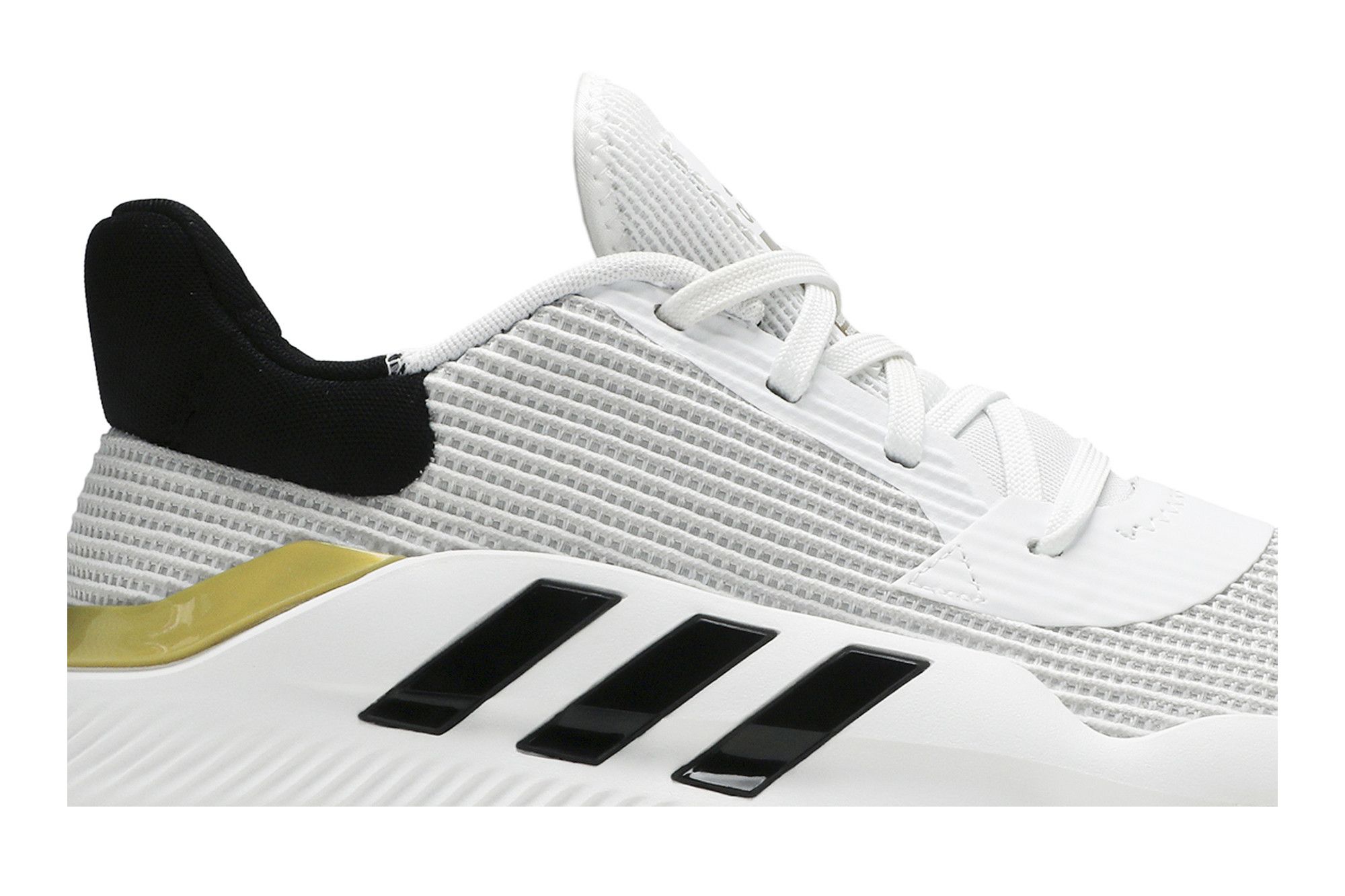 Buy Pro Bounce 2019 Low White Black Gold EF0472 GOAT