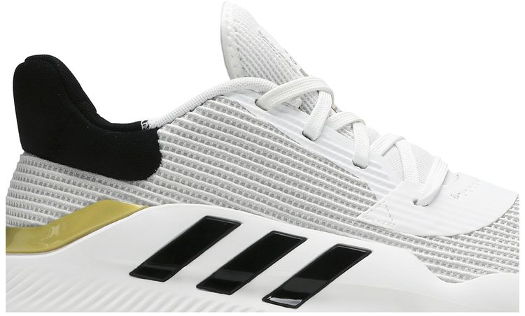 Adidas Pro Bounce 2019 Low White Black Gold