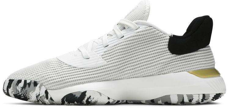 Adidas Pro Bounce 2019 Low White Black Gold