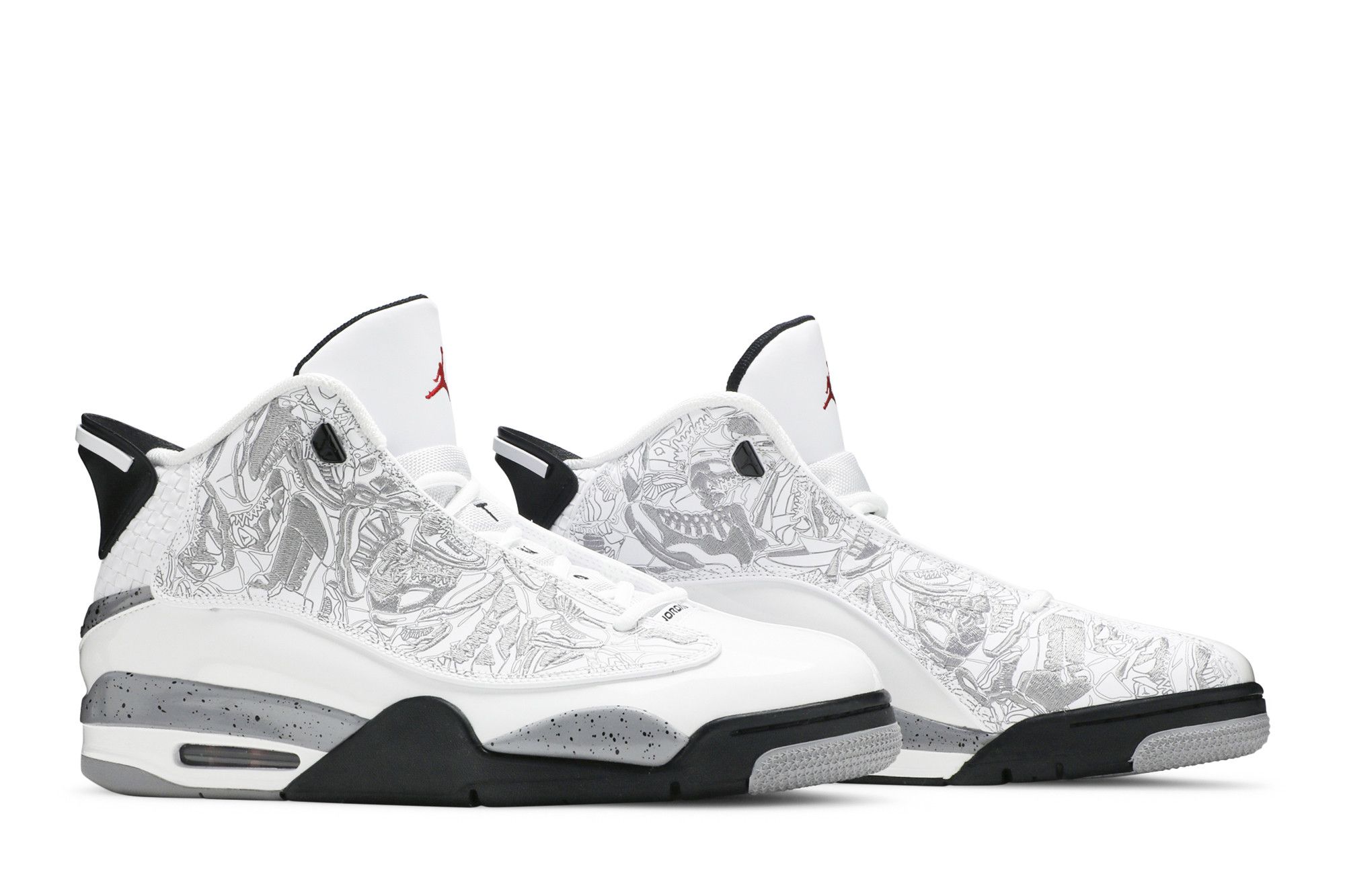 air jordan dub zero white cement
