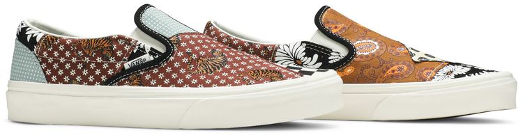 Vans Classic Slip On Tiger Patchwork