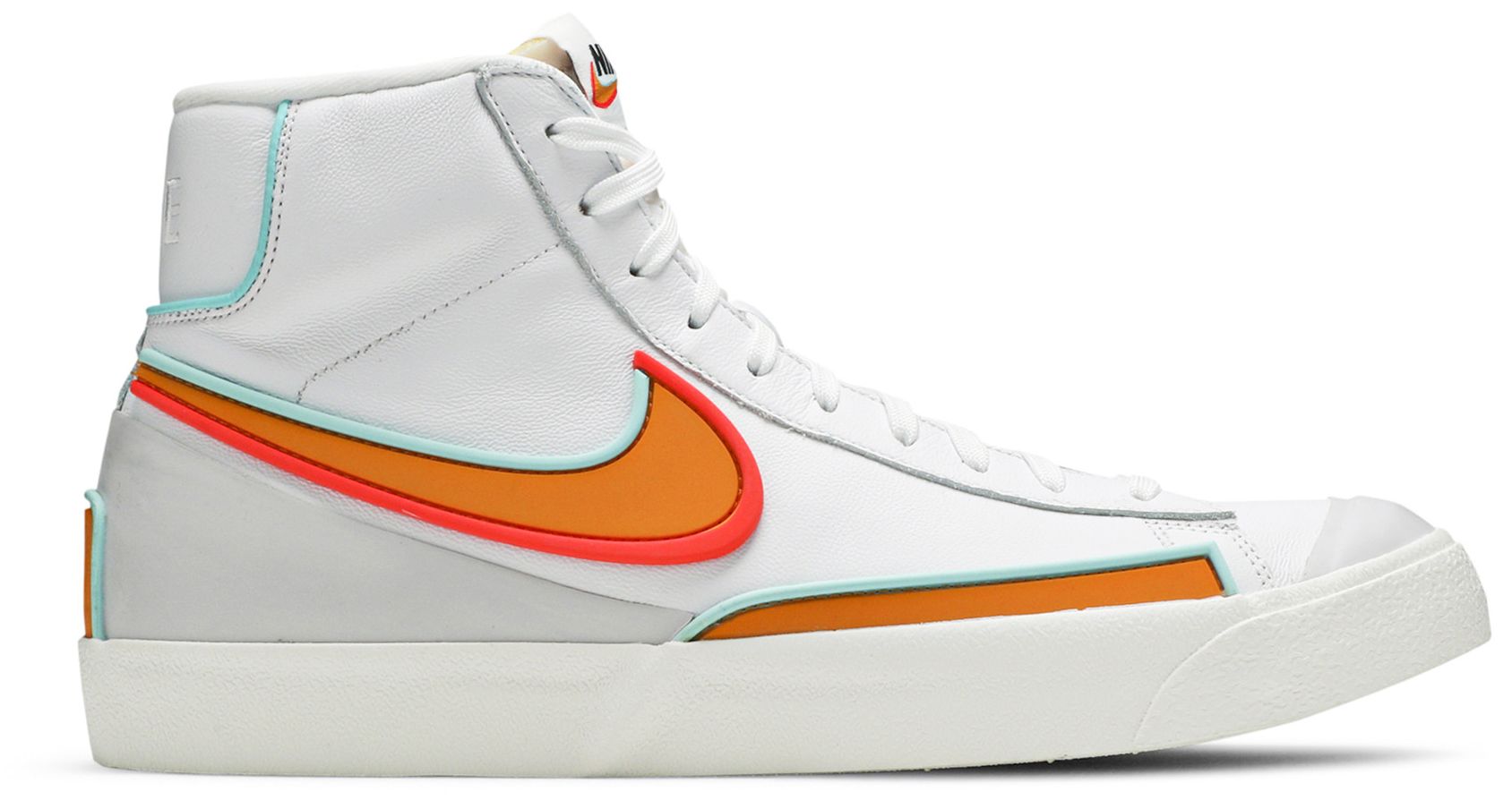 womens blazer mid 77 infinite kumquat