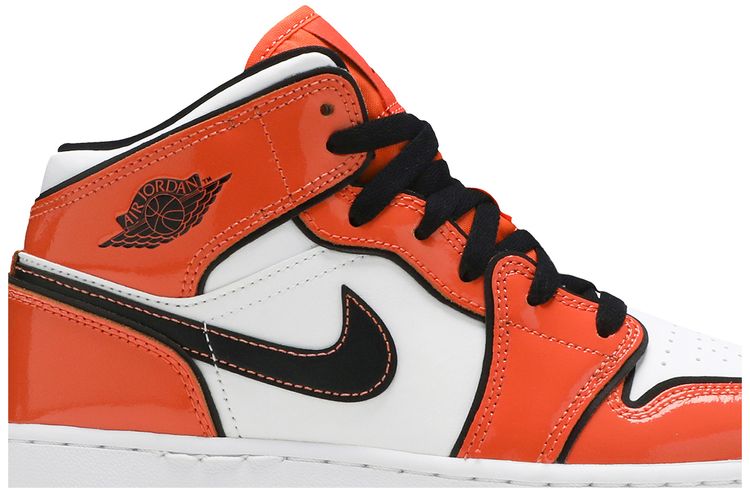 Air Jordan 1 Mid SE GS Turf Orange
