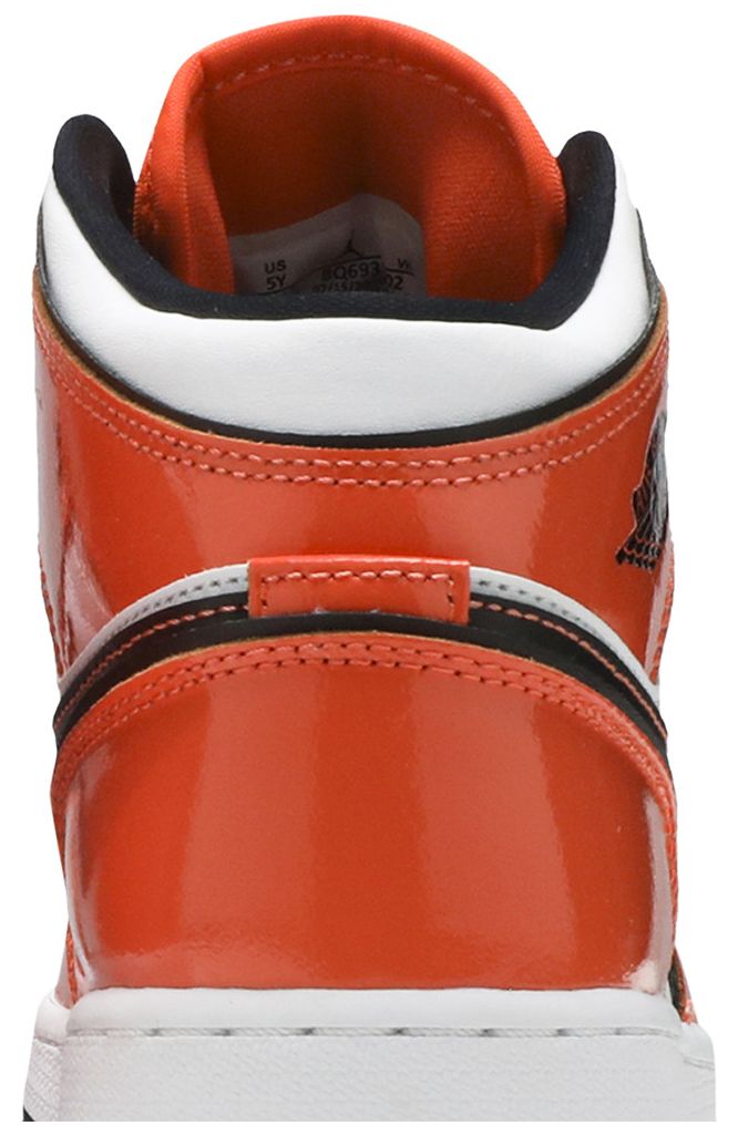 Air Jordan 1 Mid SE GS Turf Orange