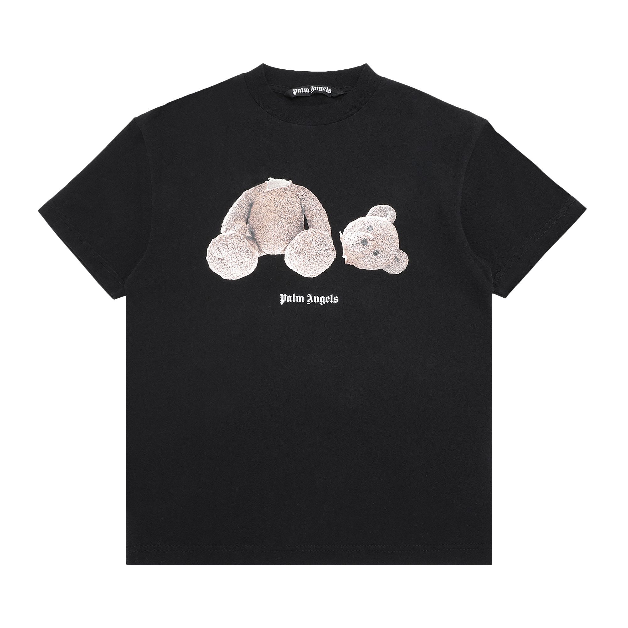 Buy Palm Angels Bear Short-Sleeve Tee 'Black/Brown