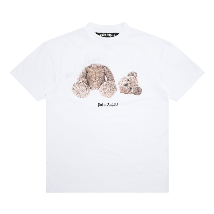 Palm Angels Bear Short Sleeve Tee White