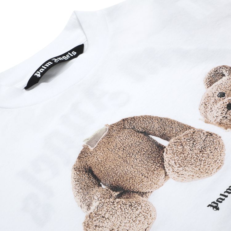 Palm Angels Bear Short Sleeve Tee White