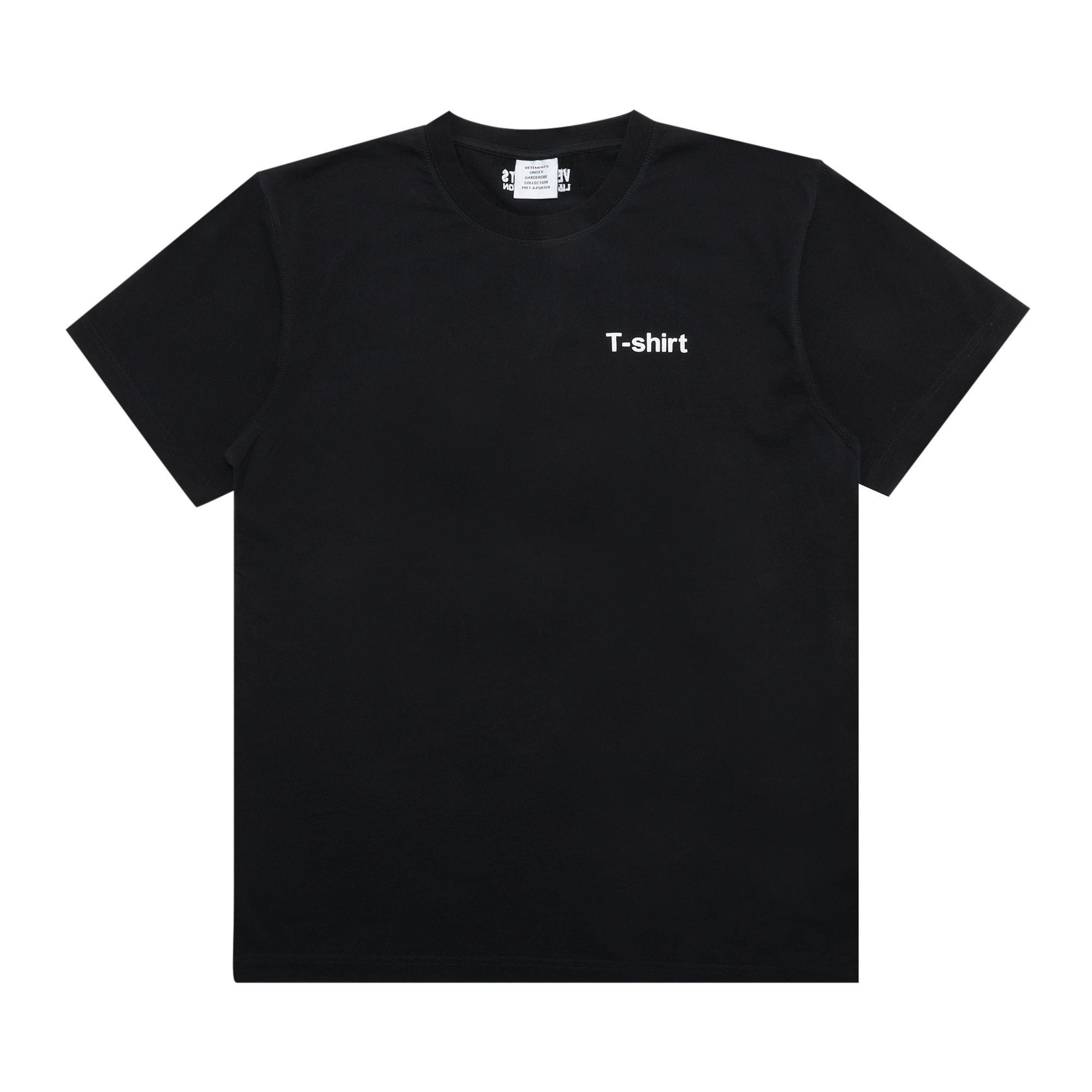 Tシャツ・カットソー VETEMENTS 'Spoiled By God' T-shirt Black VETEMENTS Spoiled By God T-shirt | Black | FARFETCH