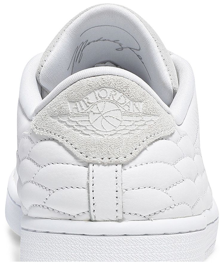 Air Jordan 1 Centre Court White on White