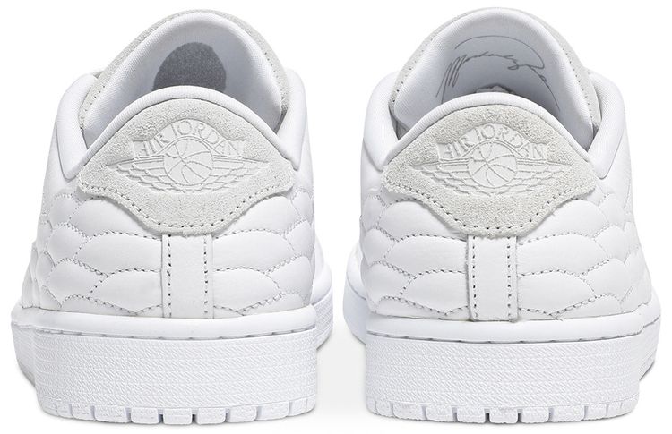 Air Jordan 1 Centre Court White on White