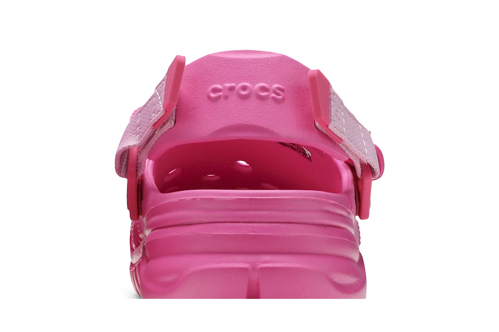 pink post malone crocs