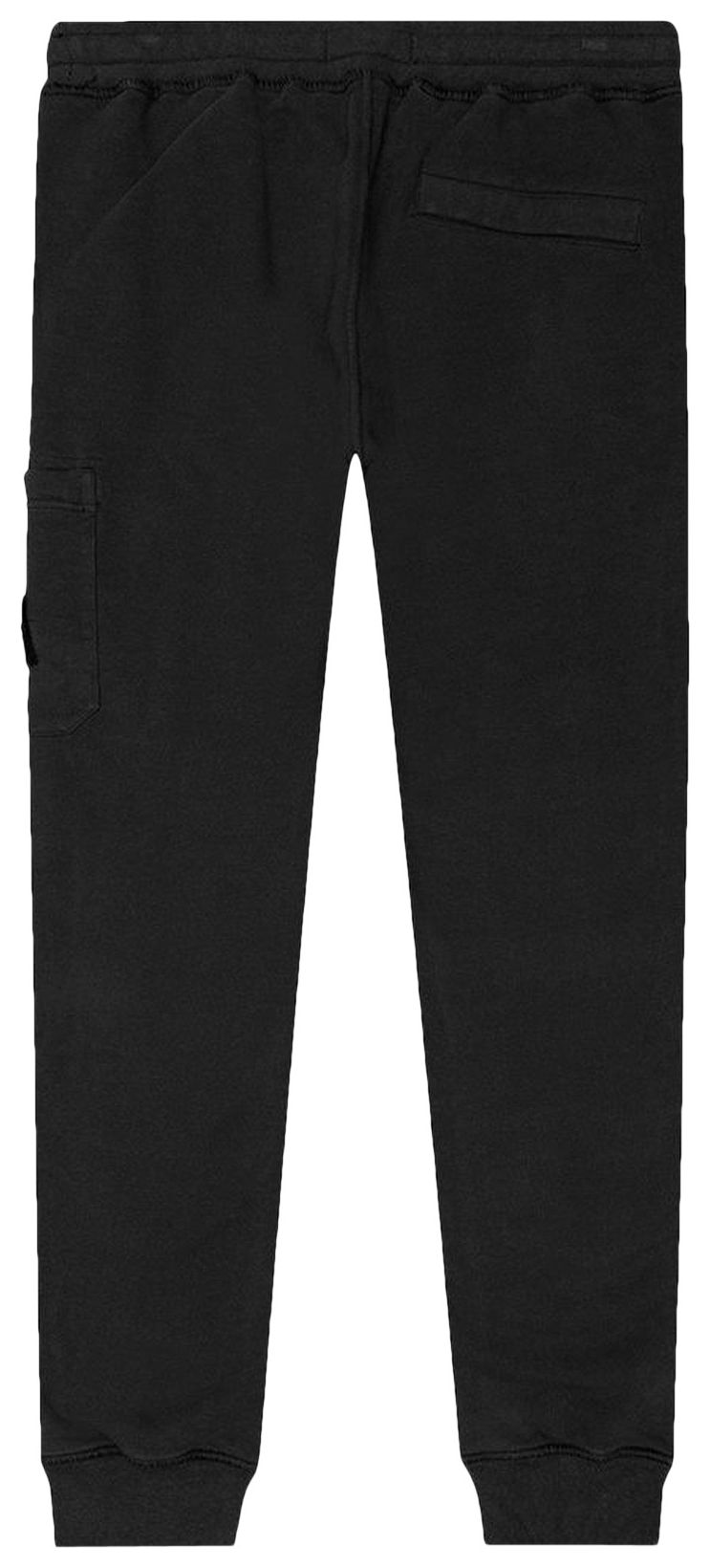 Stone Island Fleece Cargo Pants Black