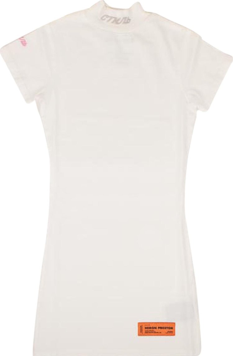 Heron Preston Short-Sleeve T-Shirt Dress 'White'