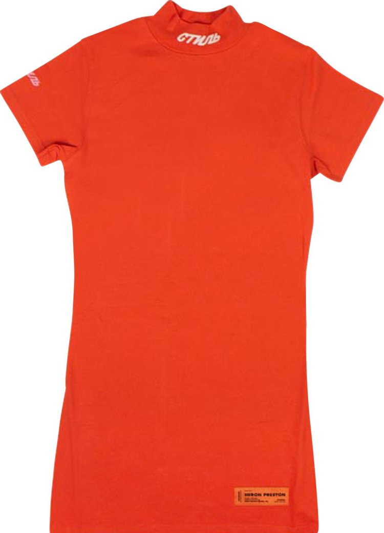Heron Preston Short-Sleeve T-Shirt Dress 'Red'