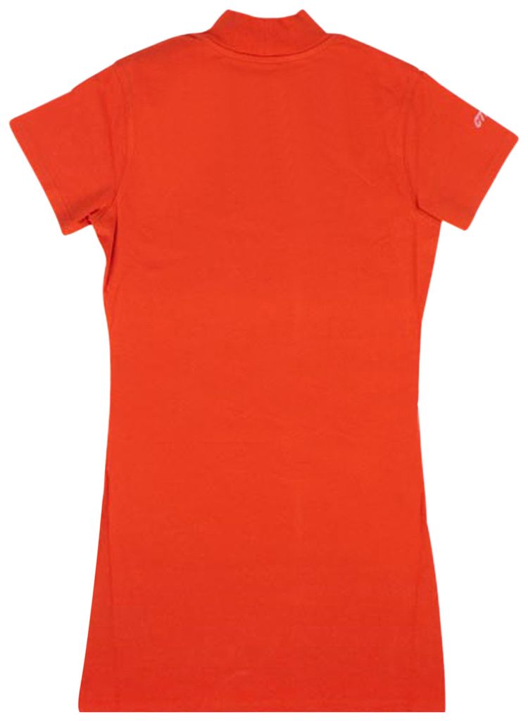 Heron Preston Short Sleeve T Shirt Dress Red