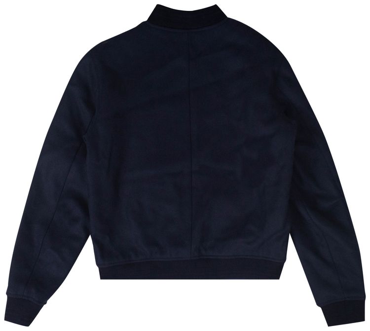 APC Wool Gaston Jacket Navy Blue