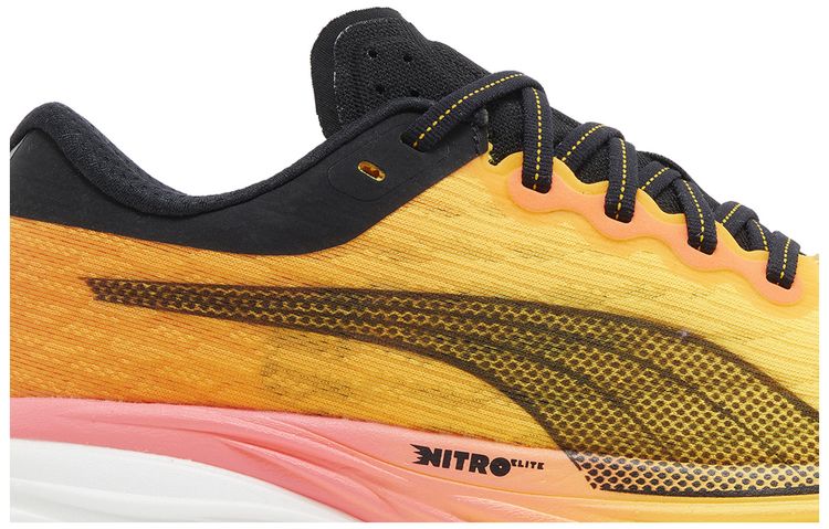 Puma Deviate Nitro 2 Sunset Glow Sun Stream Black