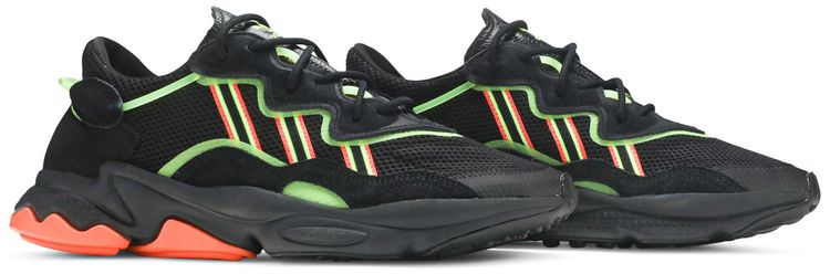 Adidas Ozweego Black Green Orange
