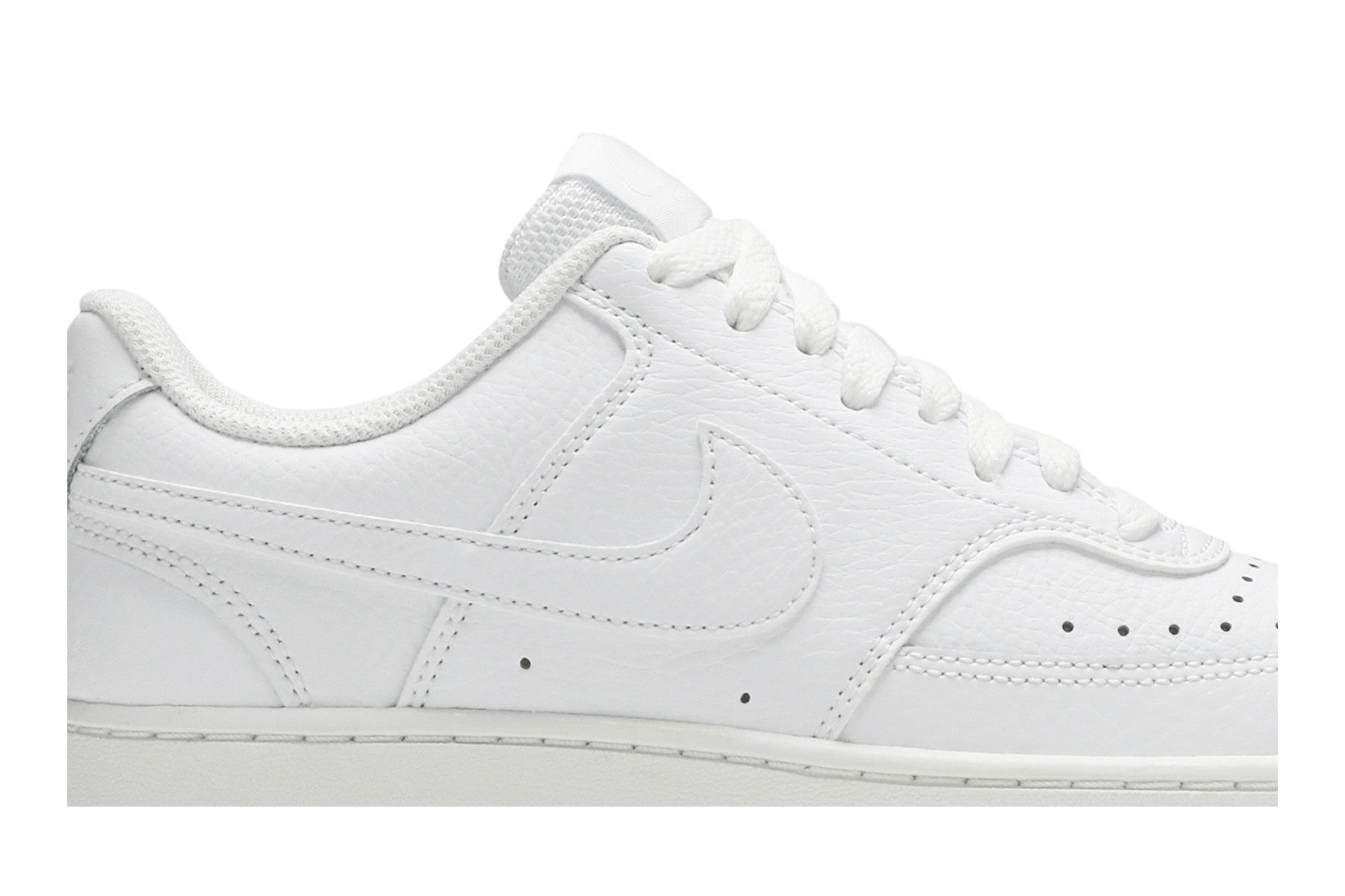 Buy Nike Wmns Court Vision Low 'Triple White' - CD5434 100 | GOAT