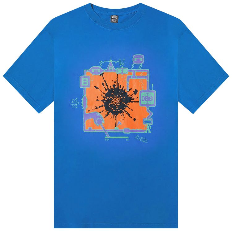 Brain Dead Killswitch T Shirt Blue