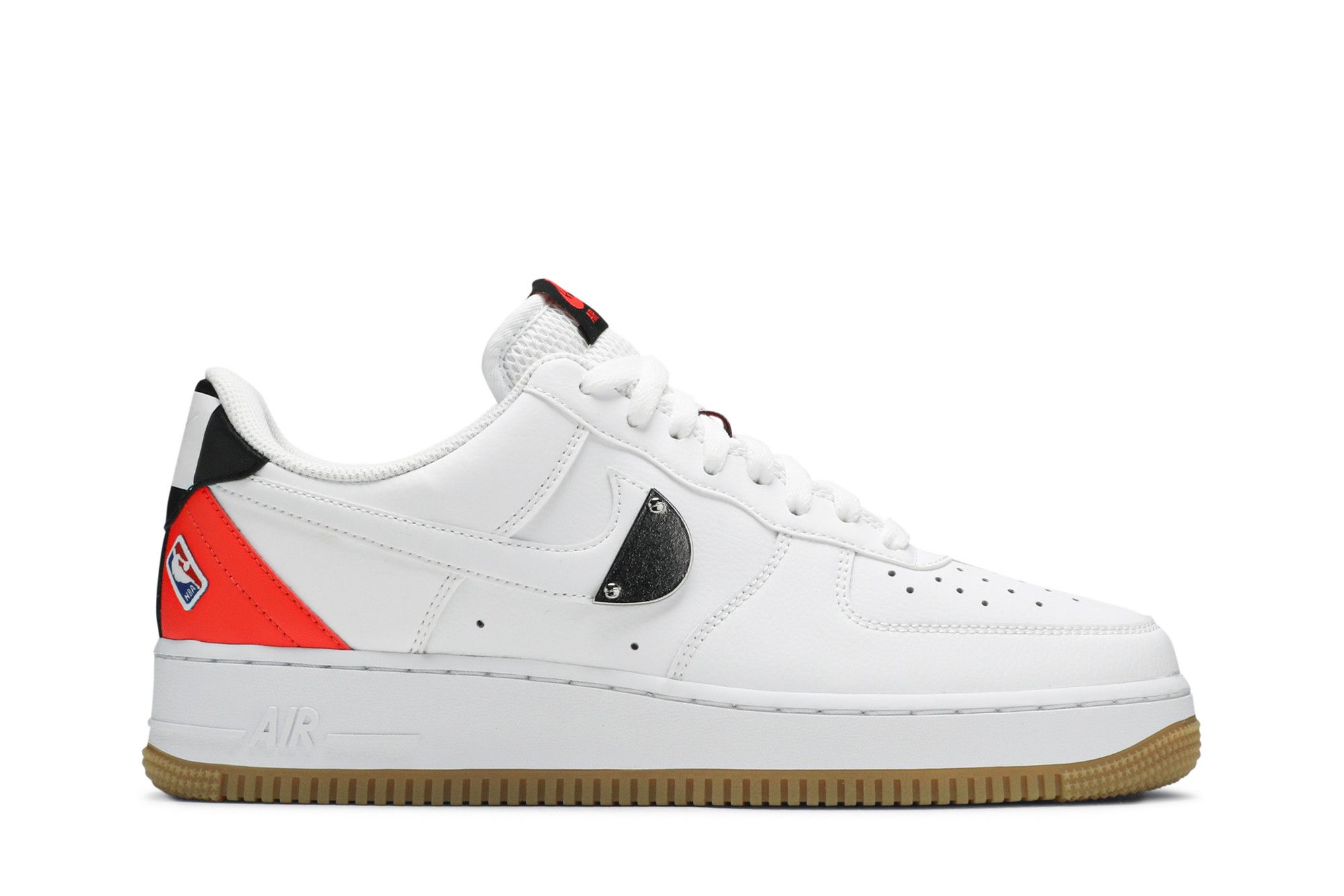 Achetez des NBA x Air Force 1 07 LV8 White Bright Crimson CT2298 101 GOAT FR