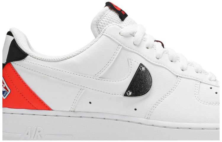NBA x Air Force 1 07 LV8 White Bright Crimson